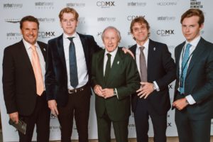 Amber Lounge - Sir Jackie Stewart with his sons and grandsons_preview